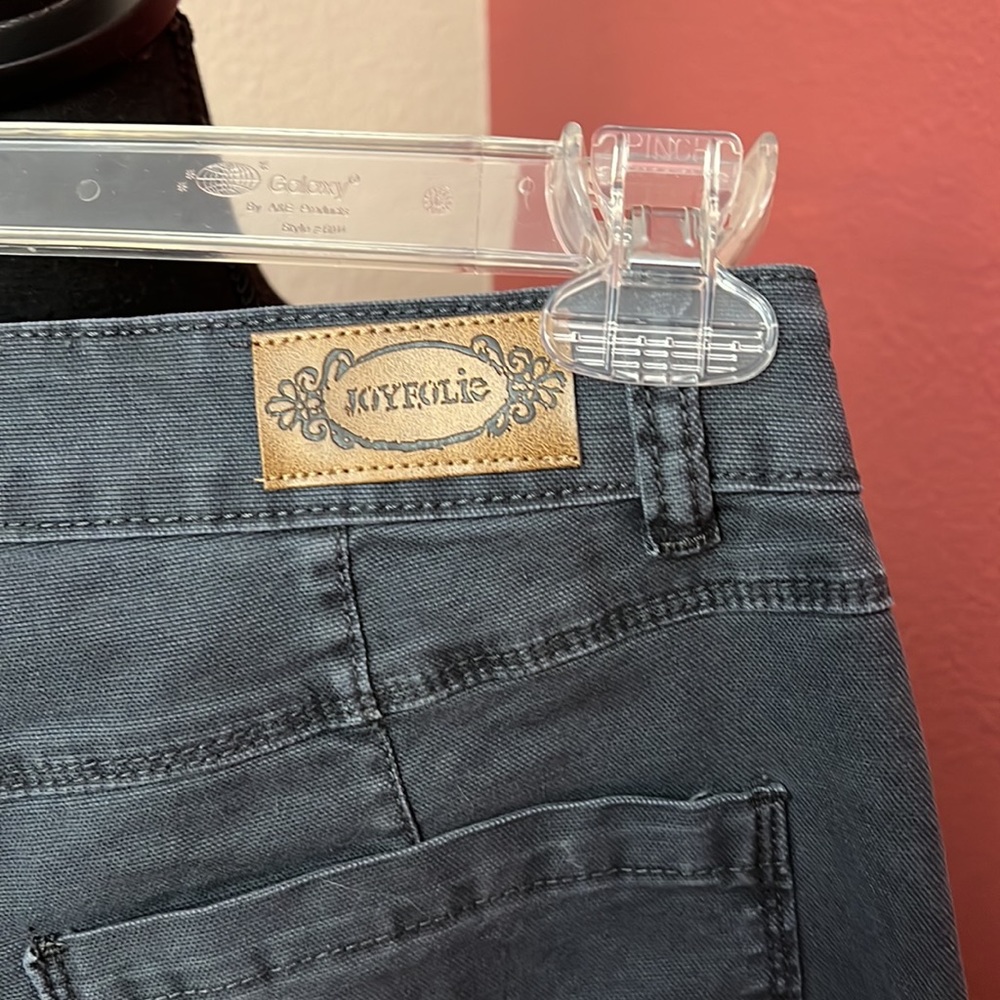 NEW Joyfolie Avina Wide Leg Cropped Pants Indigo - Picture 8 of 10